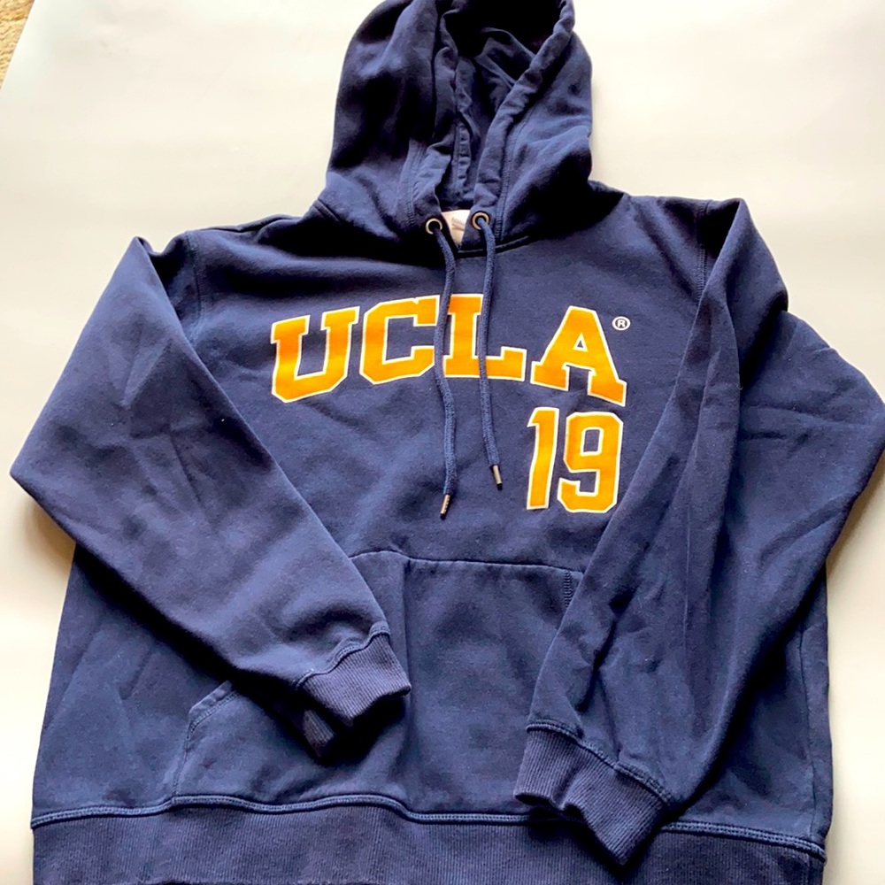 Navy and Yellow UCLA Hoodie